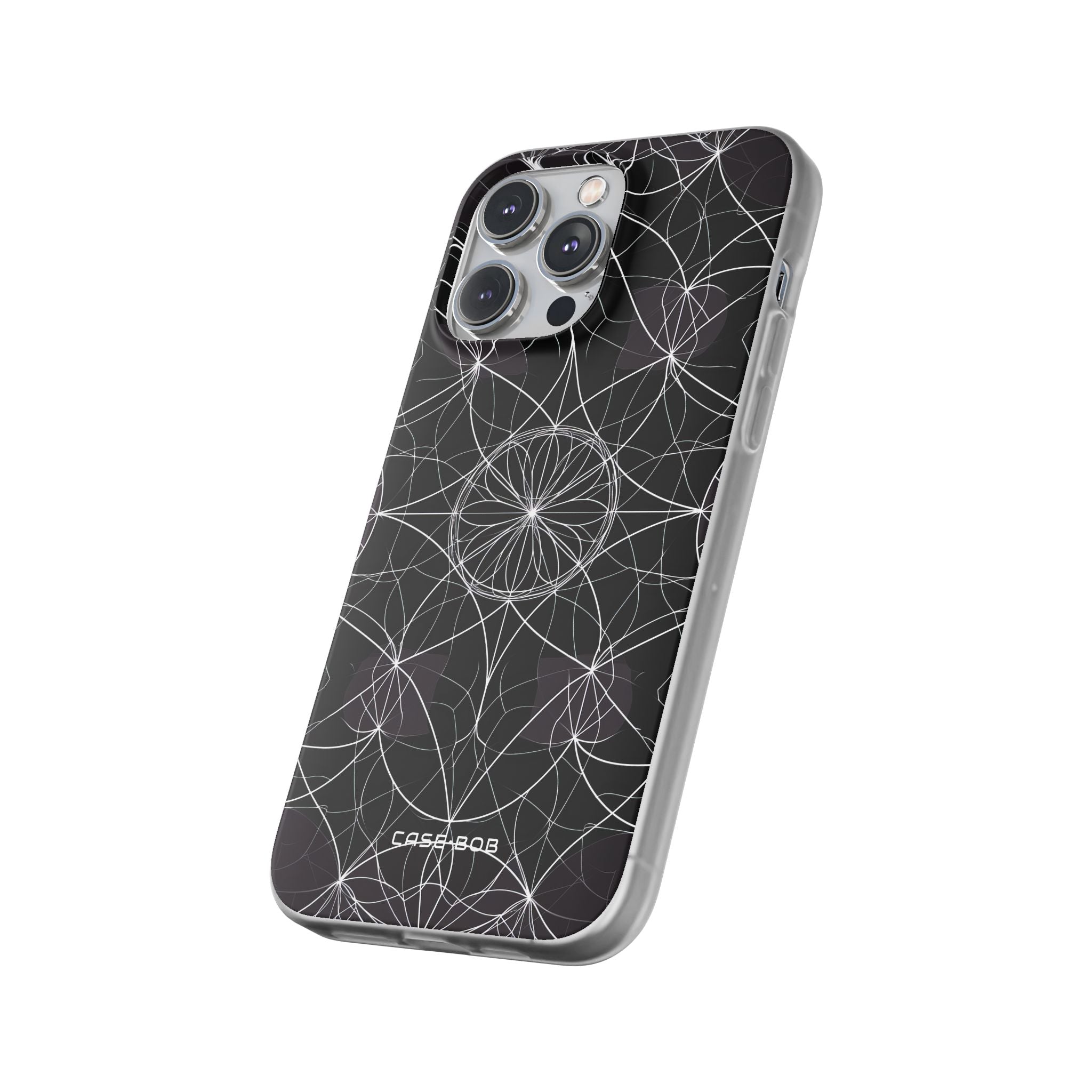 Radiant Petal Orbit iPhone 14 Pro Max Case - Soft