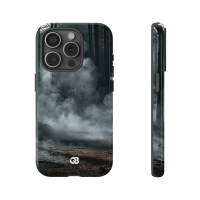 Shadowed Pine Mist · Tough Phone Case for iPhone · Black