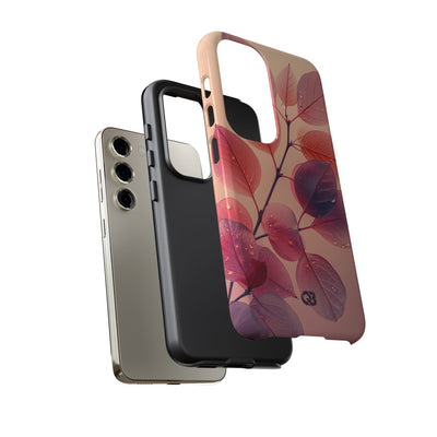 Dewy Magenta Foliage · Tough Phone Case for Samsung