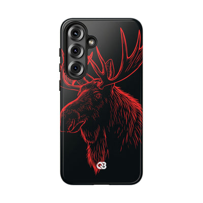 Nordic Elk · Tough Phone Case for Samsung · Black
