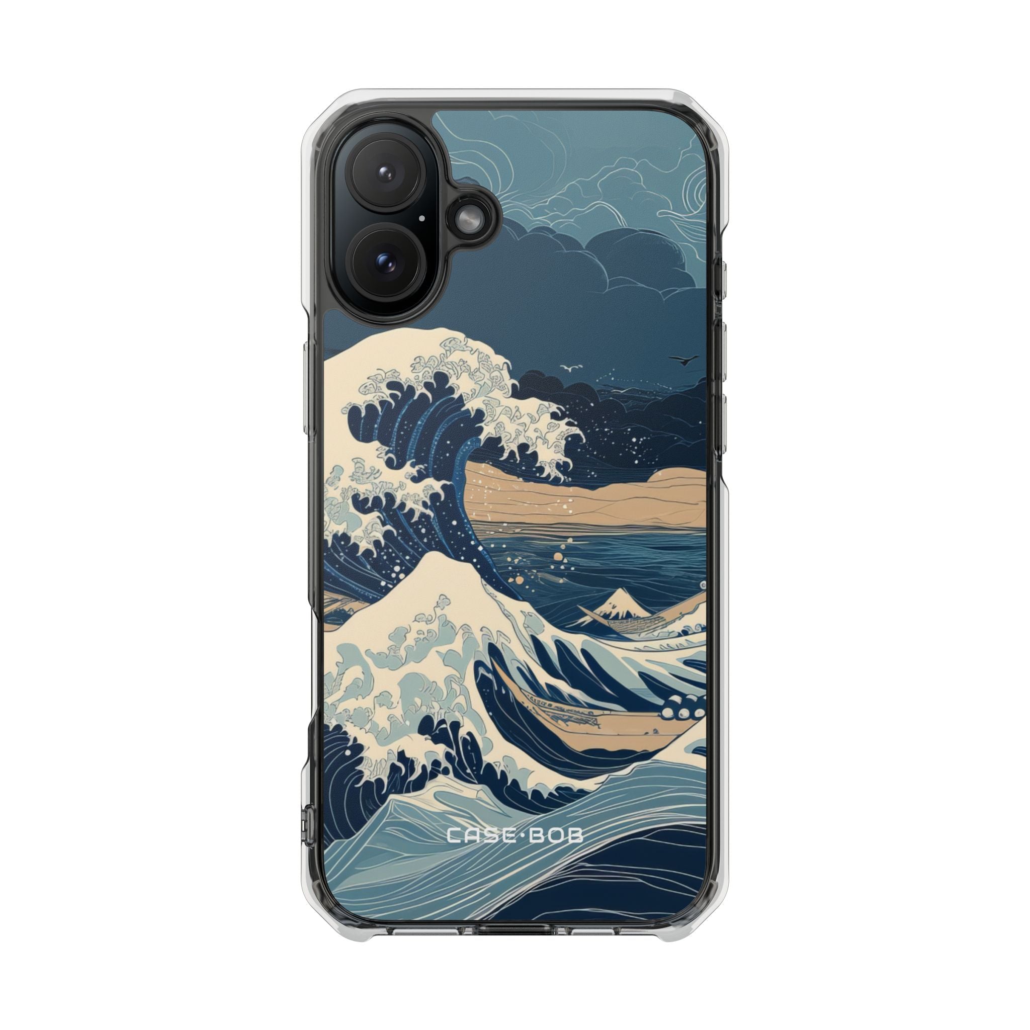 Cresting Blue Wave iPhone 16 Plus Case - Impact