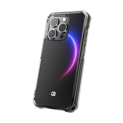 Luminous Eclipse · Clear Impact Magnetic Phone Case for iPhone · Black