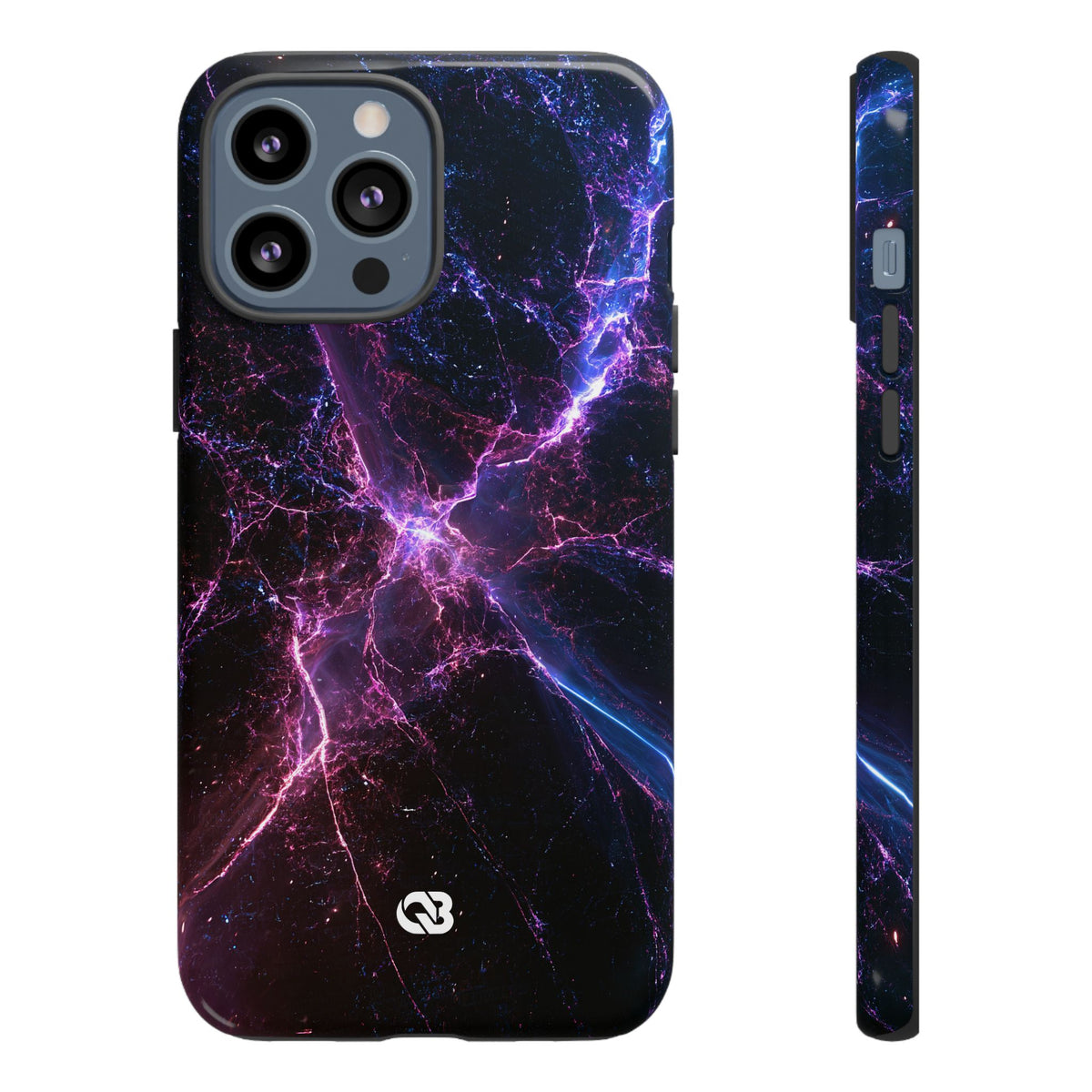 Neural Singularity · Tough Phone Case for iPhone · Black