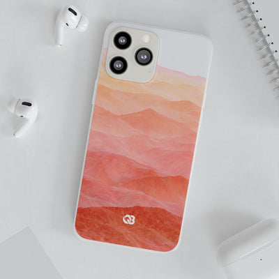 Alpenglow Ridge Vista · Lite Phone Case for iPhone ·  Orange