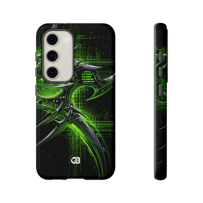 Cyber Sigil Grid · Tough Phone Case for Samsung · Green