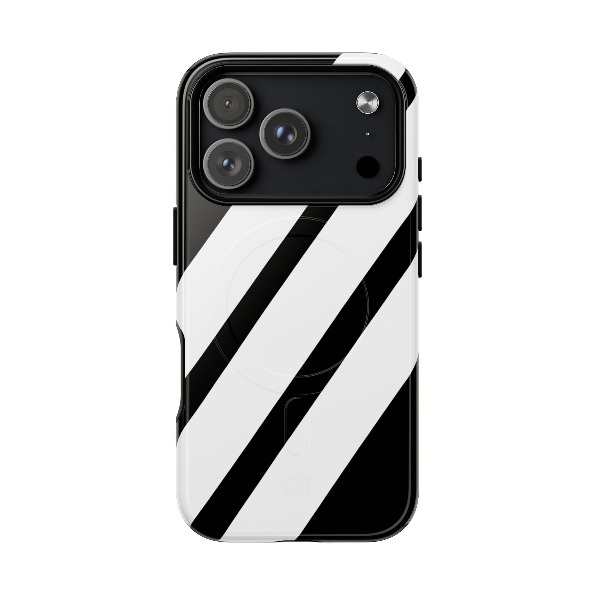 Obsidian White Bars · Tough+ Phone Case for iPhone · Magsafe