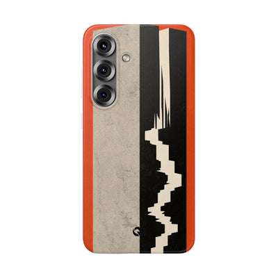 Orange Lite Phone Case for Samsung - Orange Monolith Rift