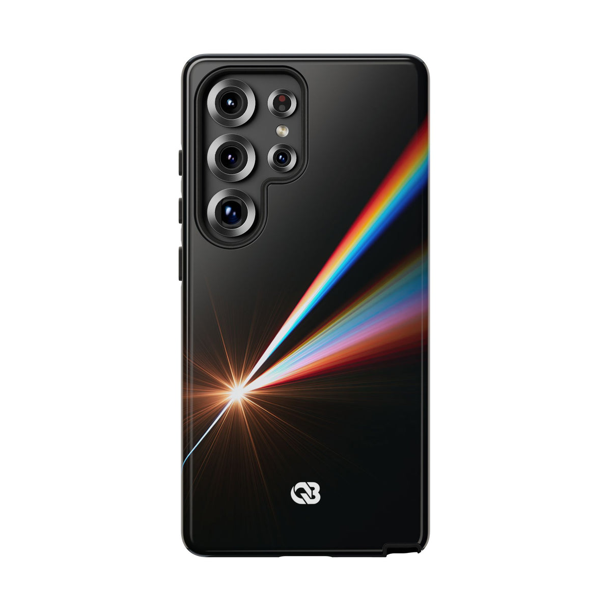 Spectral Refraction · Tough Phone Case for Samsung · Black