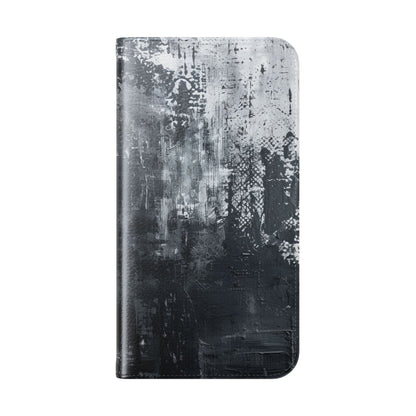 Midnight Brushstroke - iPhone 15 Pro Max Case - Wallet