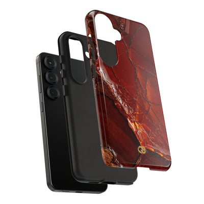 Amber Embrace · Tough Phone Case for Samsung · Brown