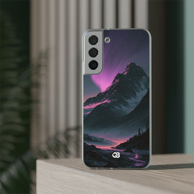 Arctic Aurora Summit · Lite Phone Case for Samsung · Black