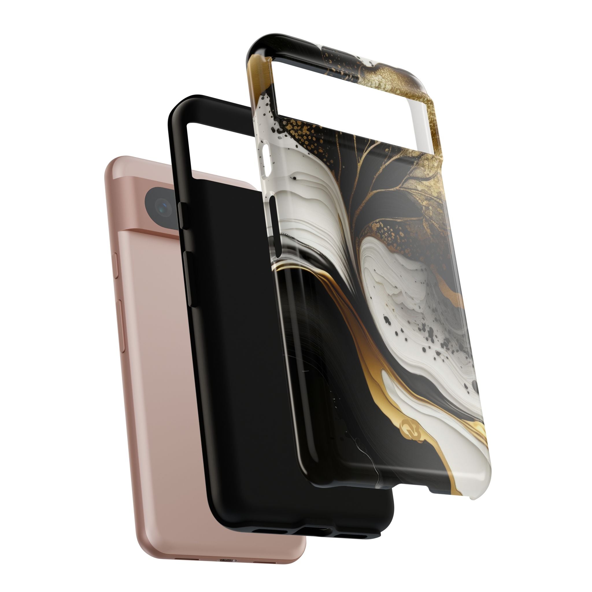 Molten Onyx Gold · Tough Fundas para teléfono para Google Pixel