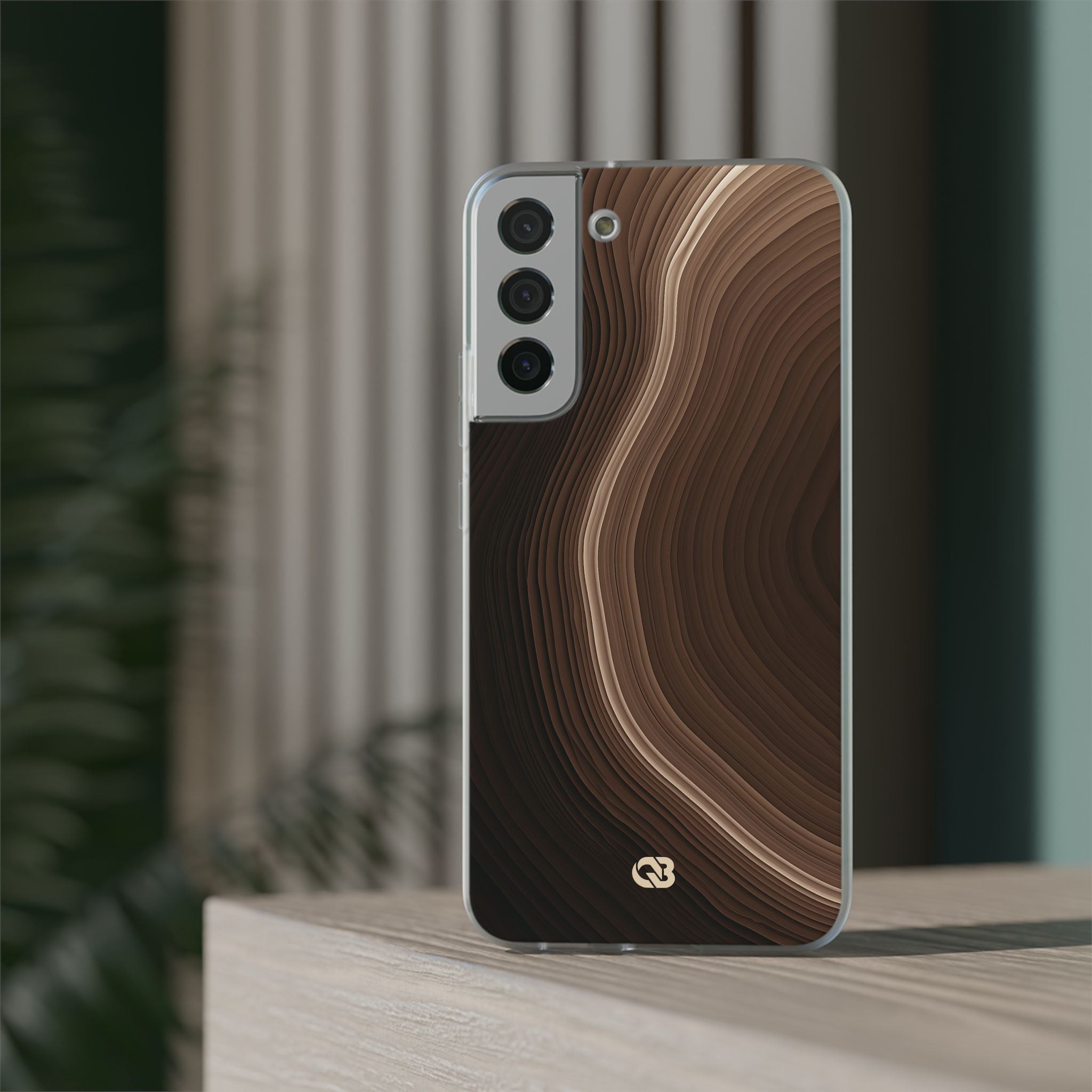 Brown Lite Phone Case for Samsung - Bronzed Canyon Relief