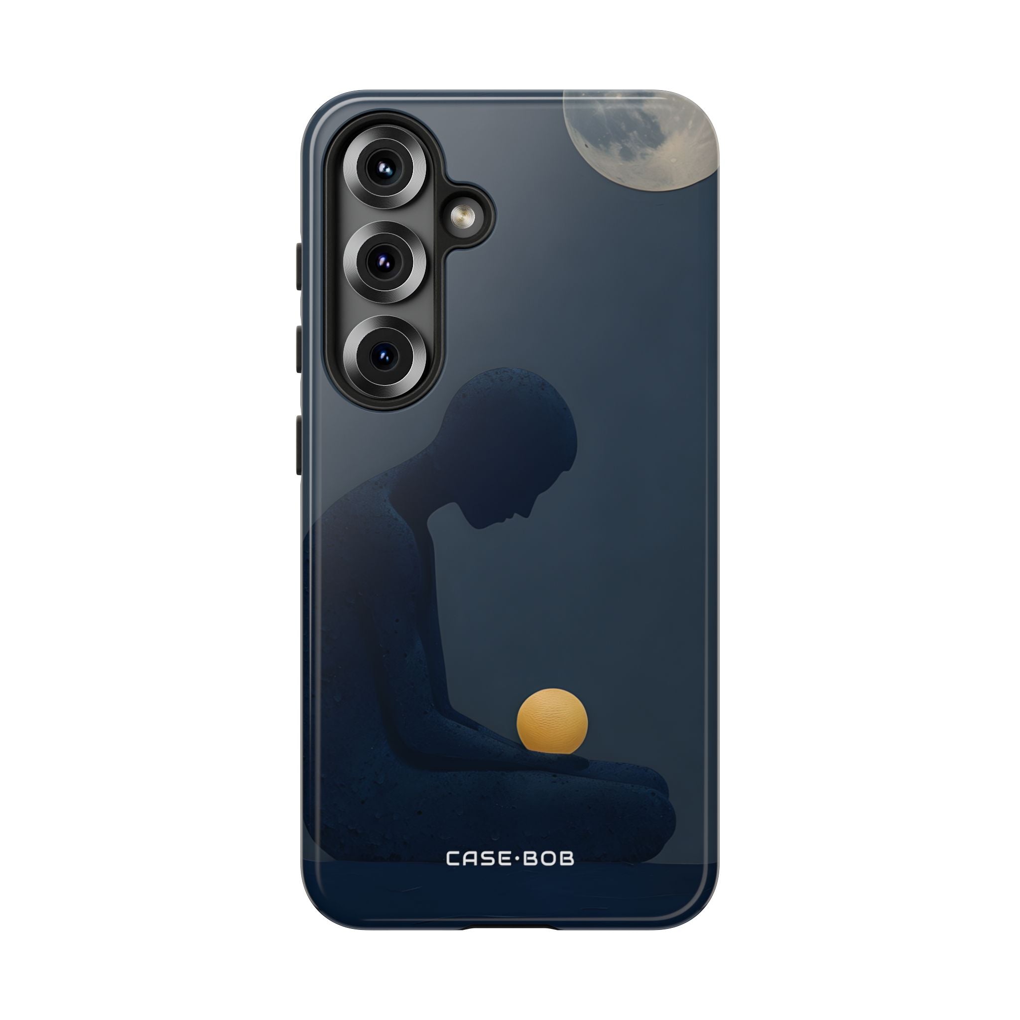 Mondbeschienene Kontemplation Samsung S25 Case - Tough