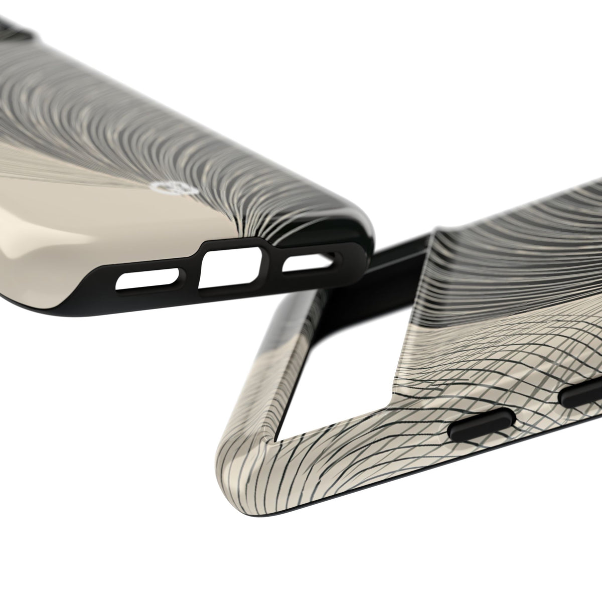 Minimal Frond Study · Tough Phone Case for Pixel ·  Black
