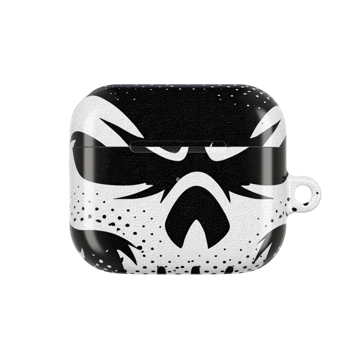 Phantom Halftone · Hard Case for AirPods & AirPods Pro · Black