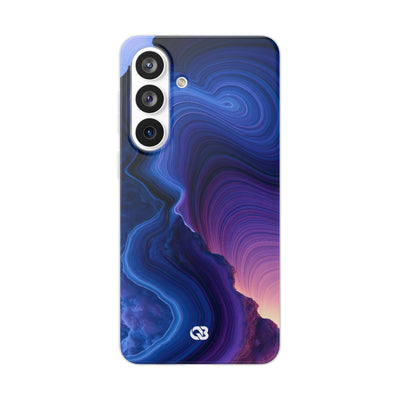 Radiant Strata · Lite Phone Case for Samsung · Blue