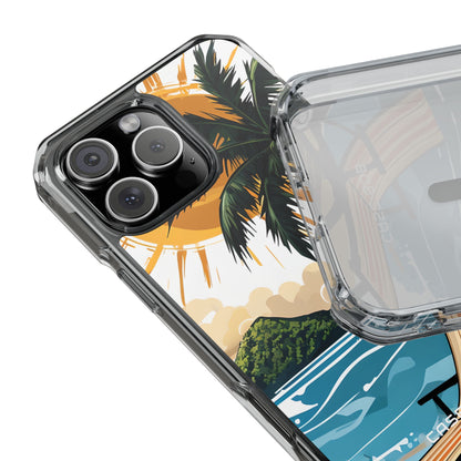 Sunny Palm Breeze iPhone 16 Pro Max Case - Impact