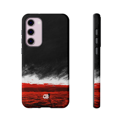 Crimson Void · Tough Phone Case for Samsung · Black