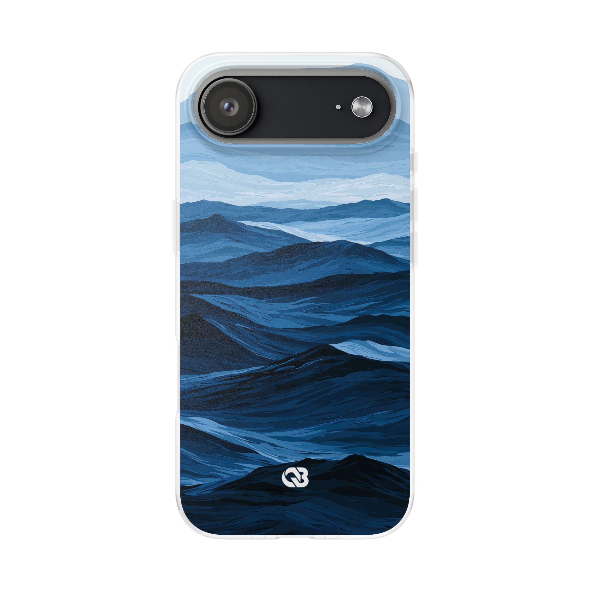 Blue Lite Phone Case for iPhone - Cobalt Ridge Tides