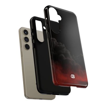 Crimson Fog Void · Tough Phone Case for Samsung · Black