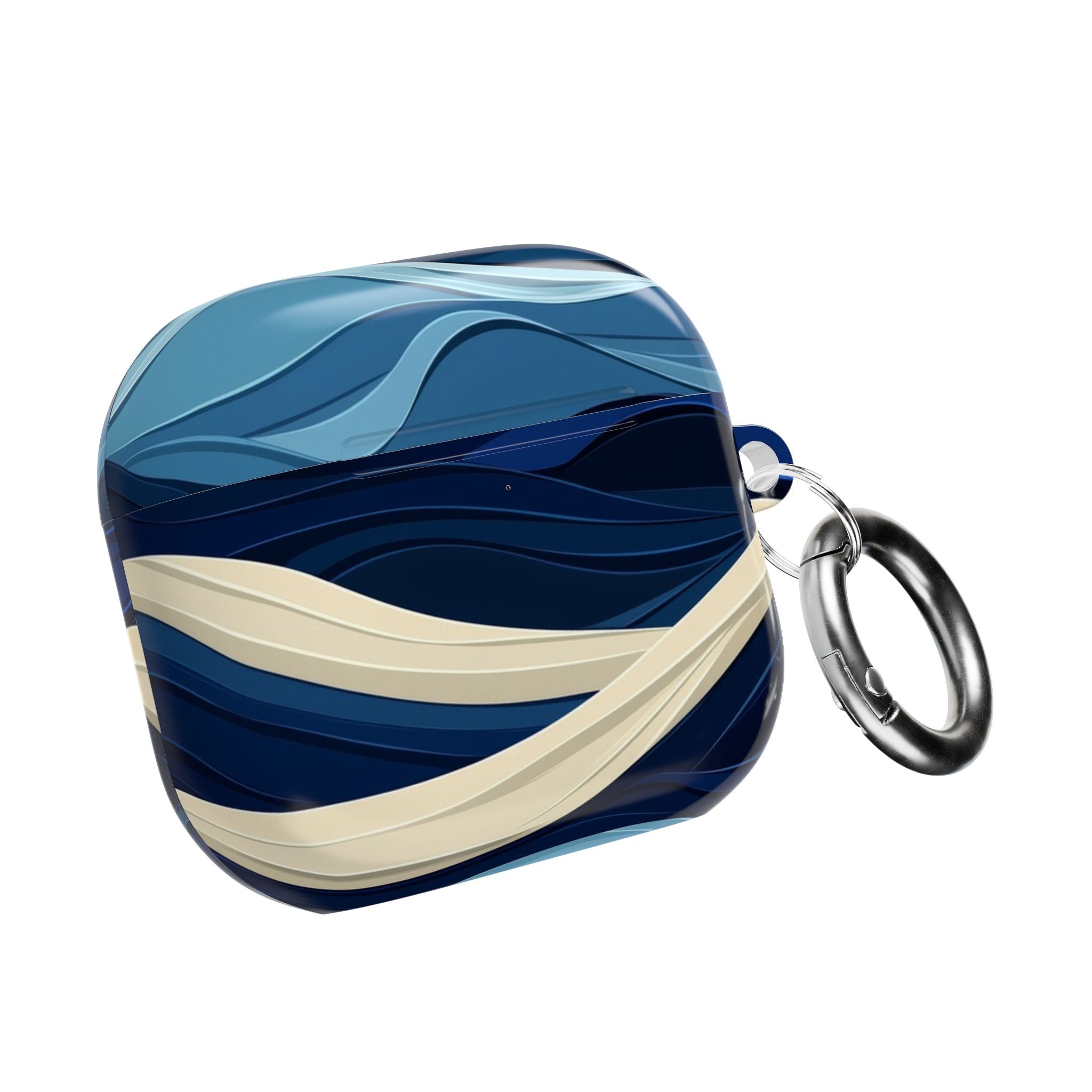 Blue Wave Flow - AirPods Case