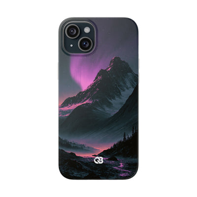 Arctic Aurora Summit · Lite Phone Case for iPhone ·  Black