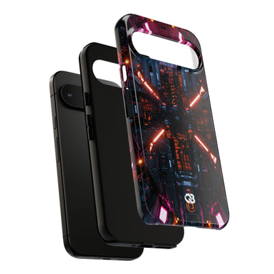 Cybernetic Reactor Core · Tough Phone Case for Pixel ·  Black
