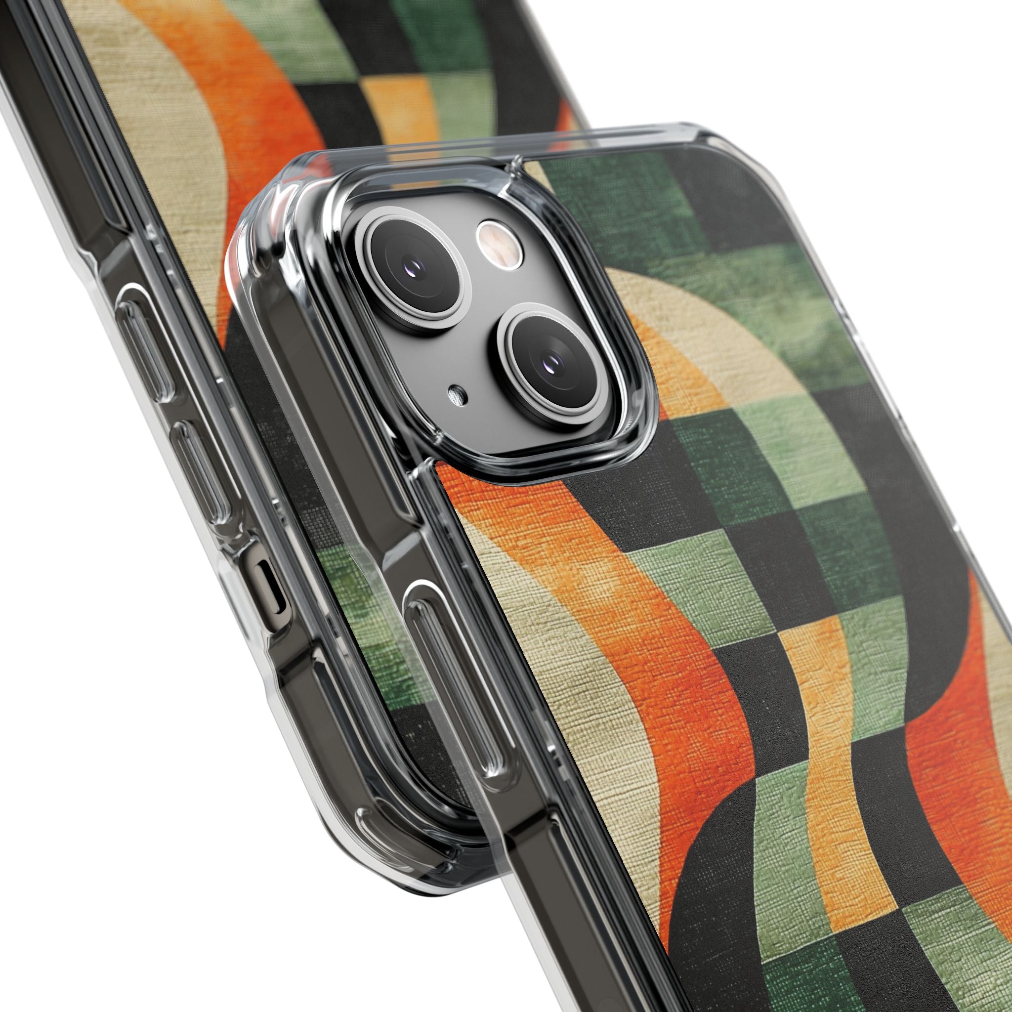 Burnt Orange Curve · Impact Handyhülle für iPhone · Magsafe