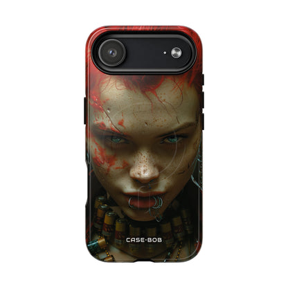 Red Spike Gaze iPhone 17 Air Case - Tough+ - CASE•BOB