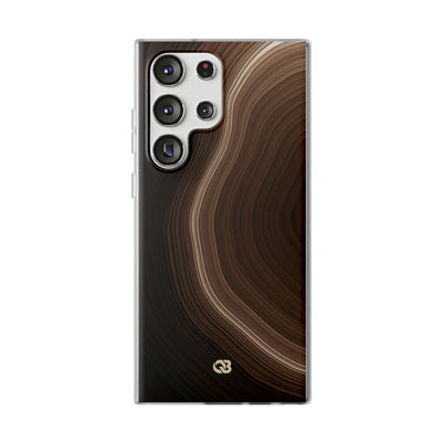 Brown Lite Phone Case for Samsung - Bronzed Canyon Relief