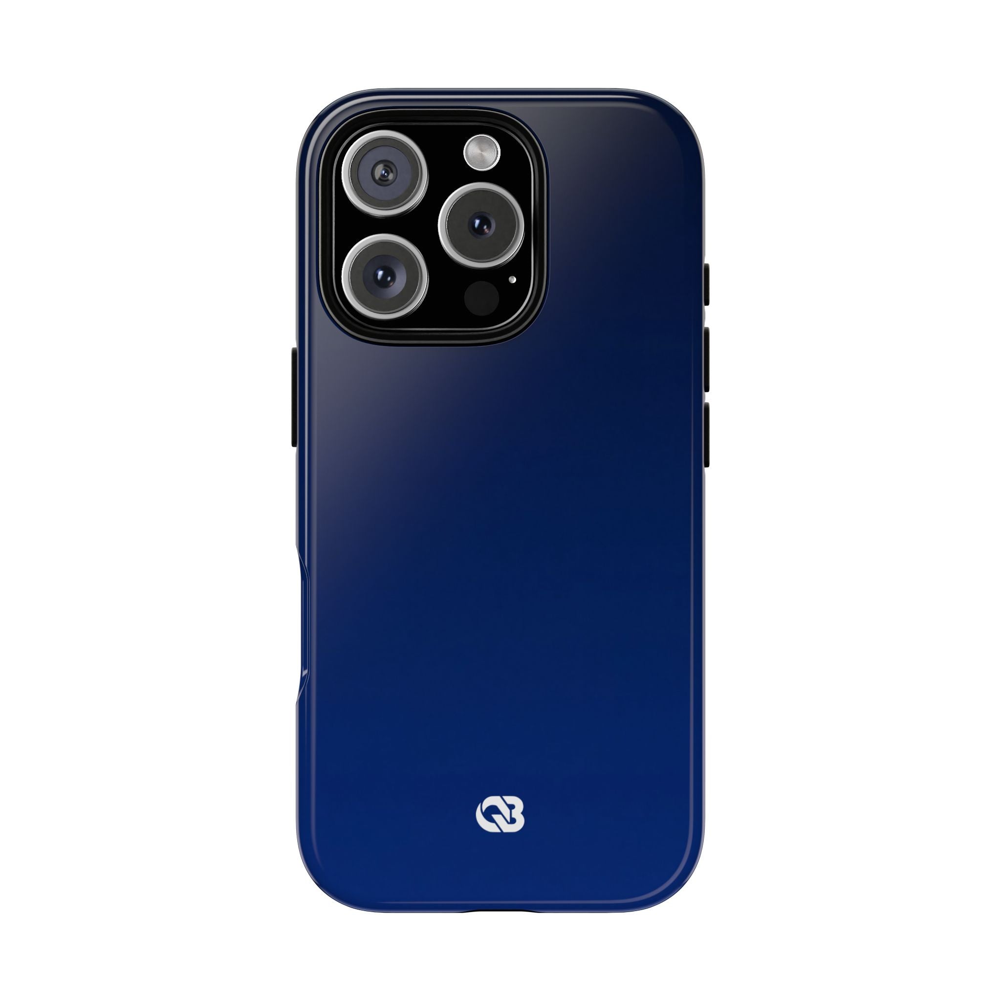 Blue Tough Phone Case for iPhone - Midnight Cobalt Fade