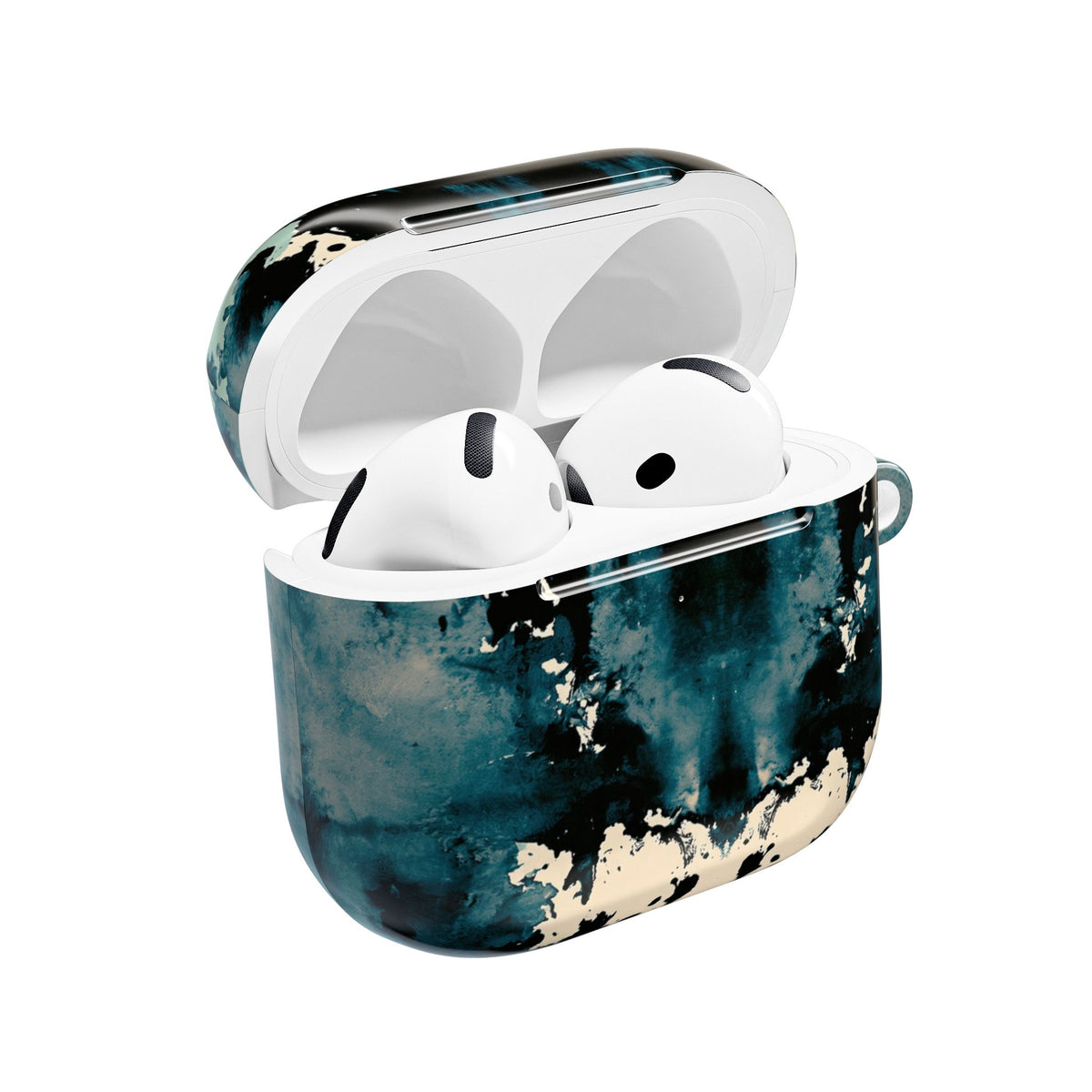 Rorschach Ink Void · Hard Case for AirPods & AirPods Pro · Black