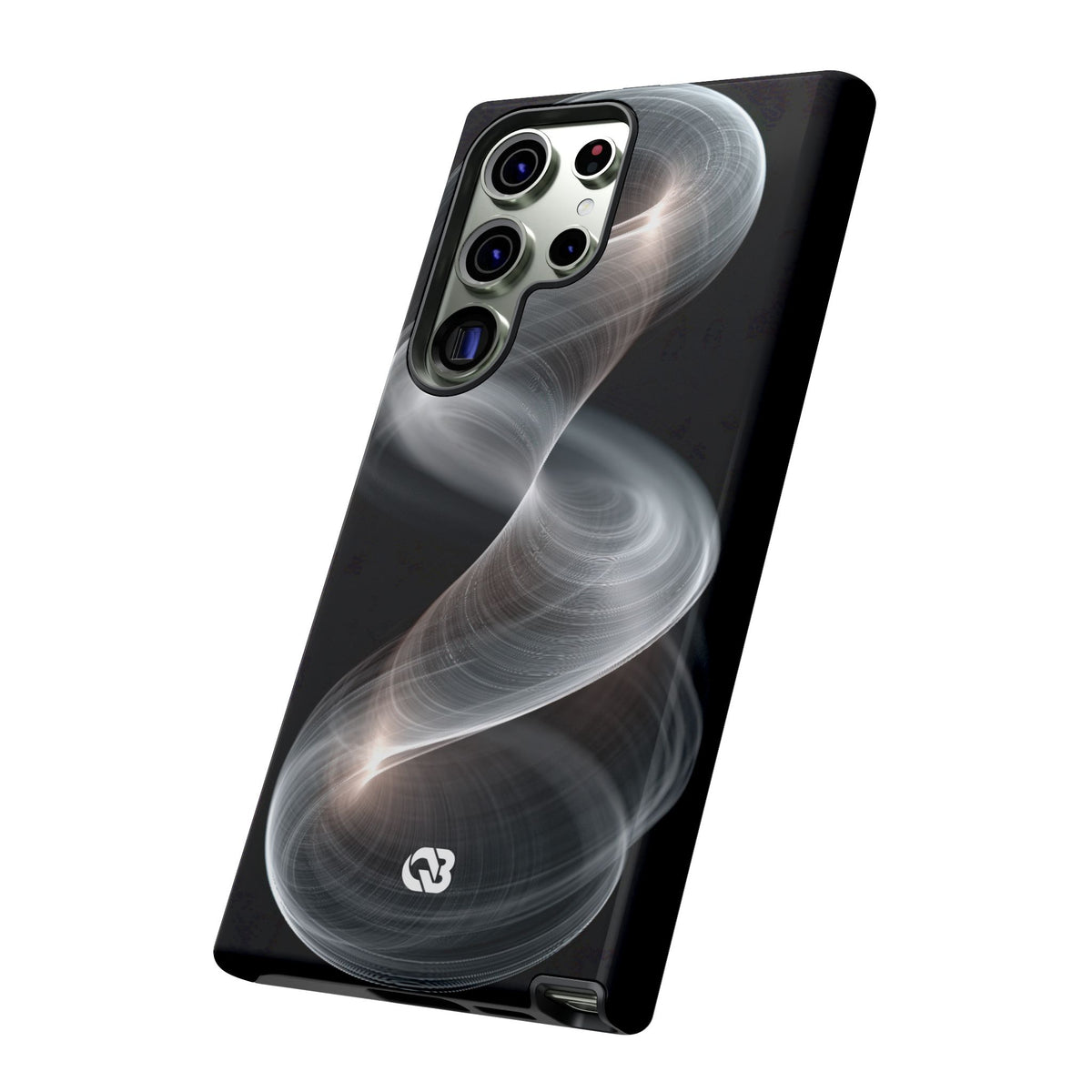 Luminous Vortex · Tough Phone Case for Samsung · Black