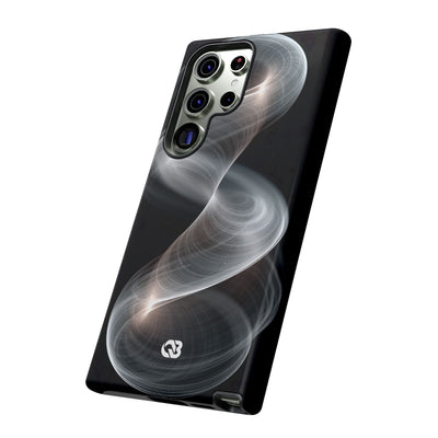 Luminous Vortex · Tough Phone Case for Samsung · Black