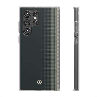 Grey Lite Phone Case for Samsung - Charcoal Tech Grid