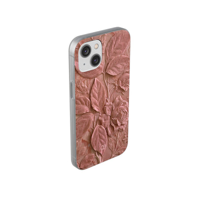 Blush Rose Relief · Lite Phone Case for iPhone ·  Pink