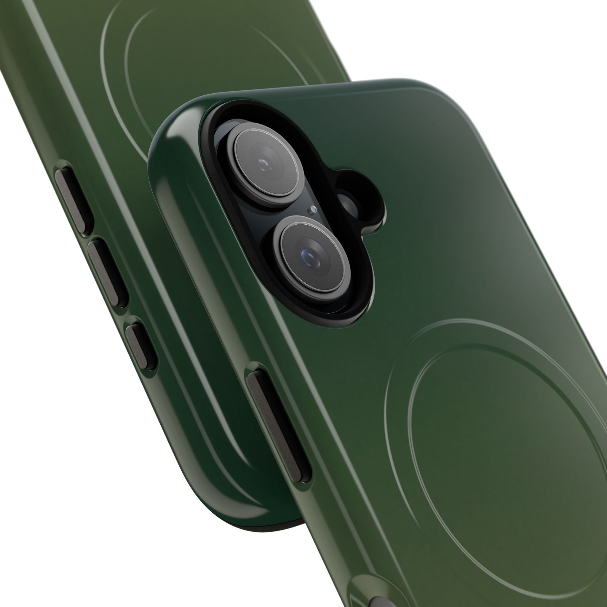 Green Tough 2.0 Magsafe Phone Case for iPhone - Shadow Moss Grain