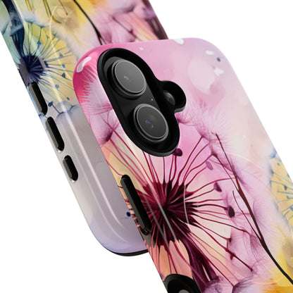Dandelion Glow iPhone 17 Case - Tough+ - CASE•BOB