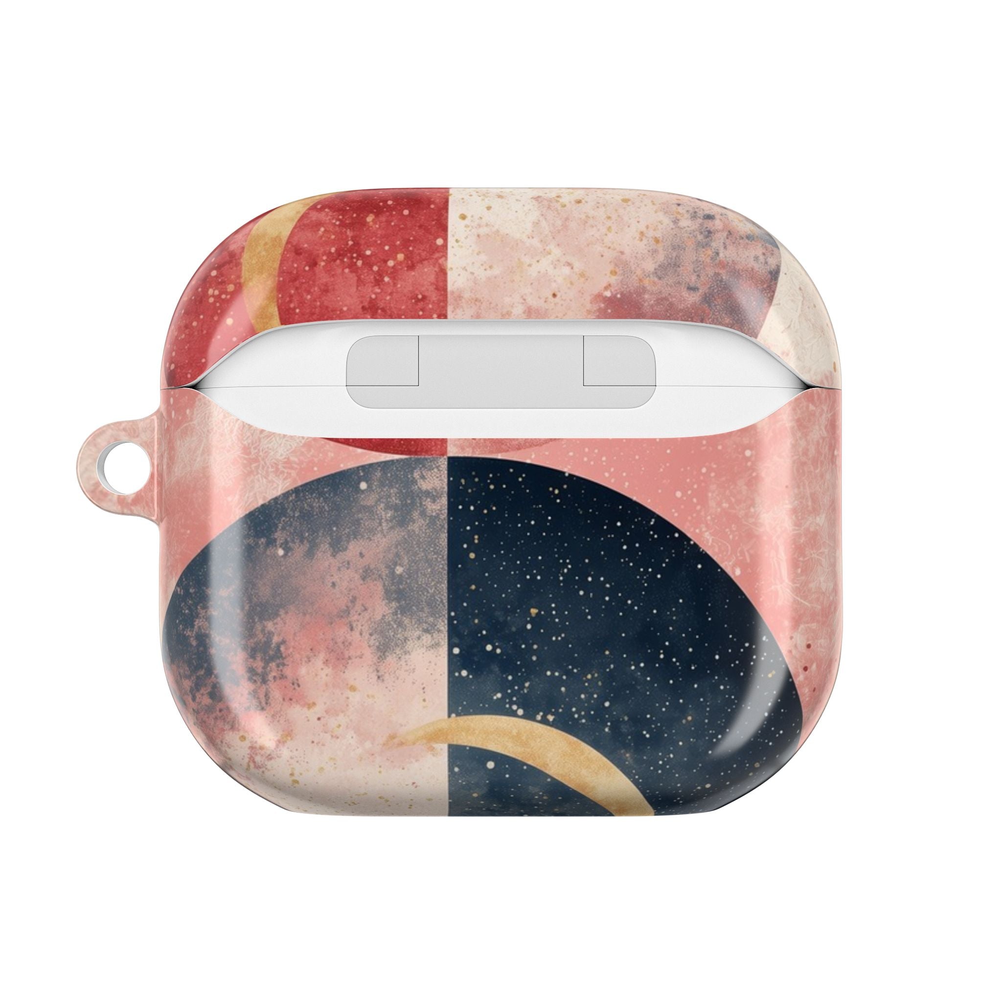 Golden Crescents Crimson - AirPods Case