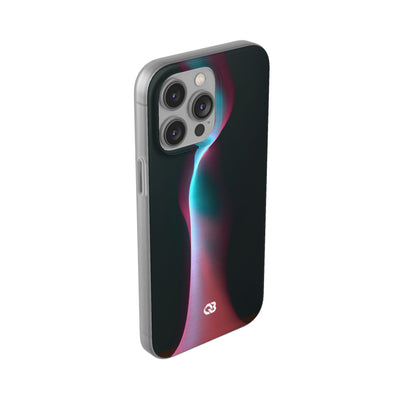 Neon Pixel Flow · Lite Phone Case for iPhone ·  Black