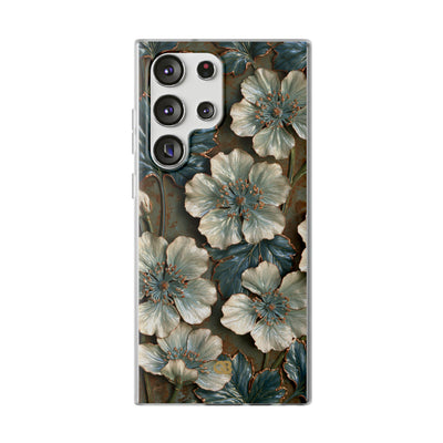 Gilded Blossom Reverie · Lite Phone Case for Samsung · Teal