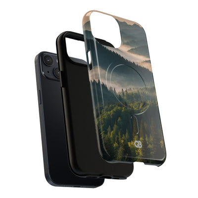 Foggy Mountain Ridge · Tough+ Hoesje voor iPhone · Magsafe