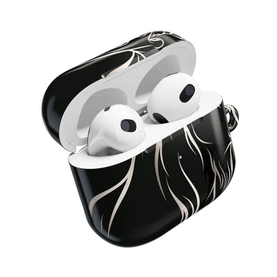 Nordic Moose Contour · Hard Case for AirPods & AirPods Pro · Black