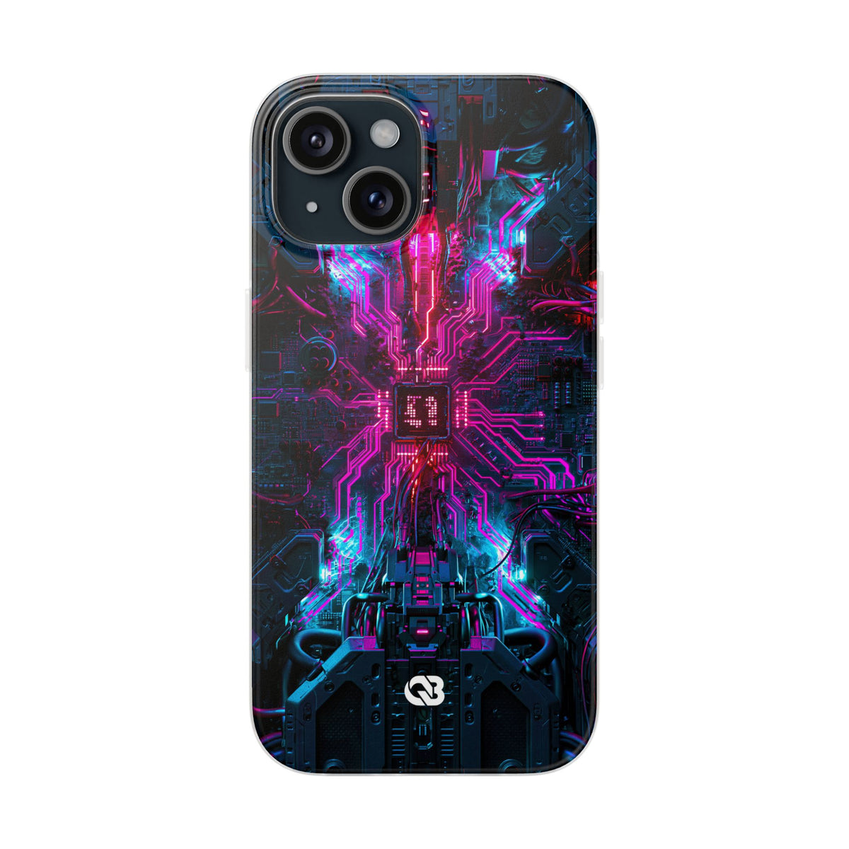 Neural Circuit Core · Lite Phone Case for iPhone ·  Black