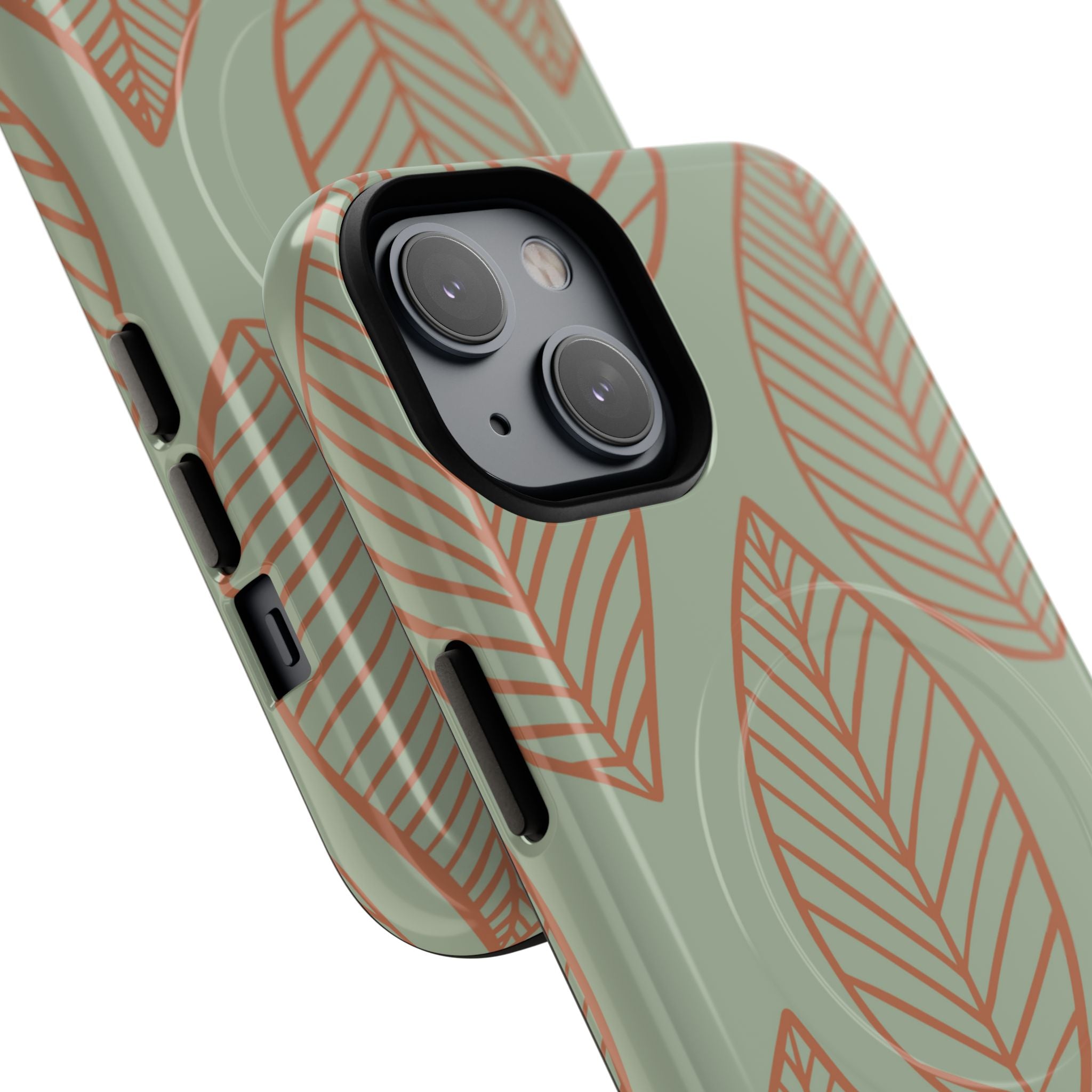 Sage Earth Leaves · Tough+ Phone Case for iPhone · Magsafe