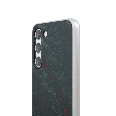 Crimson Rift · Lite Phone Case for Samsung · Black