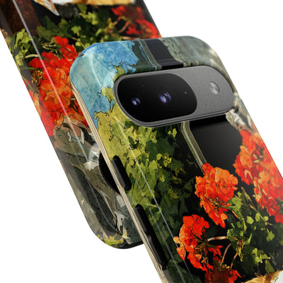 Sleeping Ginger Bloom · Tough Coque de téléphone pour Google Pixel