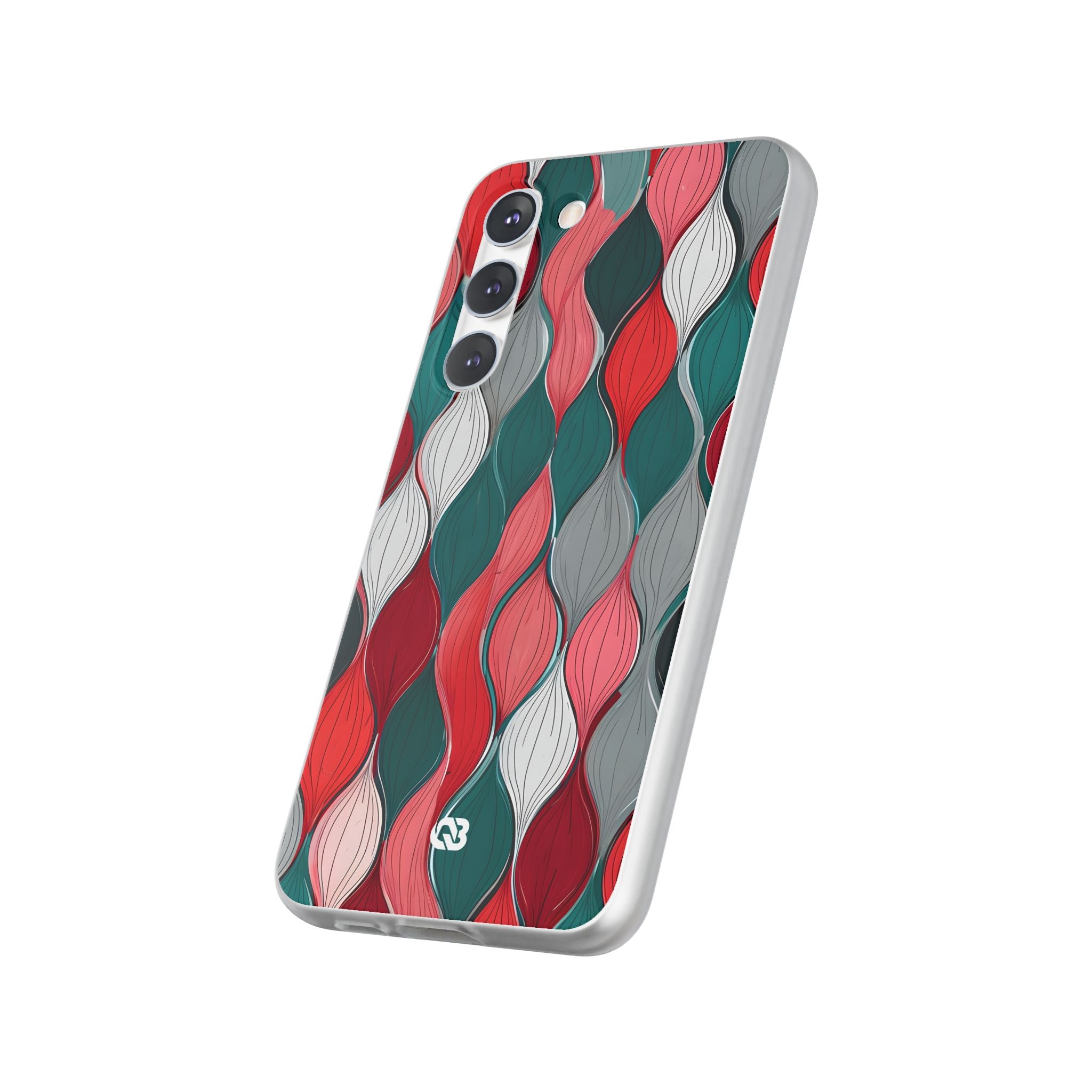 Slate Rose Ripple · Soft Phone Case for Samsung