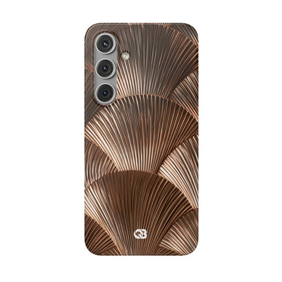 Rose Gilded Fan · Lite Phone Case for Samsung · Gold